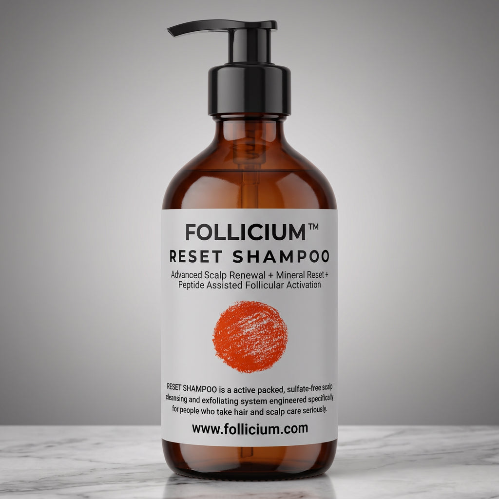Follicium™ Follicular Reset Shampoo - The Most Advanced Shampoo Ever Formulated.