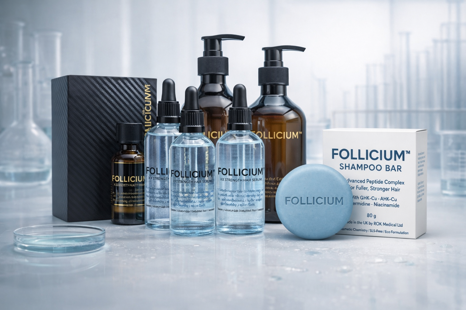Follicium™ – Advanced Hair Loss Science. The Complete Starter Kit image 0